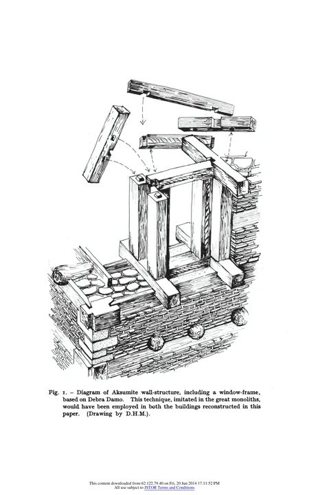 The Reconstruction of Vanished Aksumite Buildings — illustrated page 26