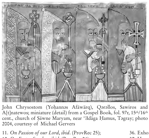 Illustration, Encyclopaedia Aethiopica volume 3, PDF page 322