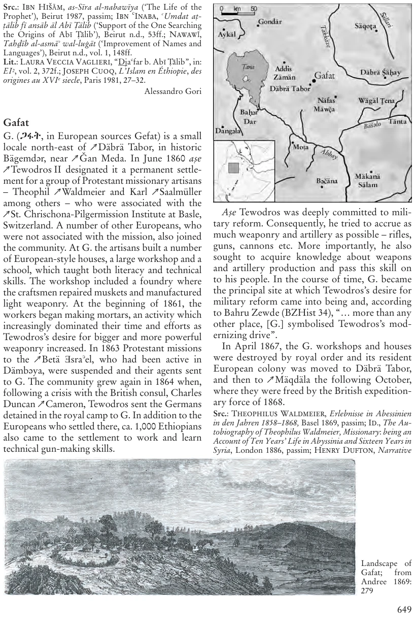 Illustrations, Encyclopaedia Aethiopica volume 2, PDF page 683