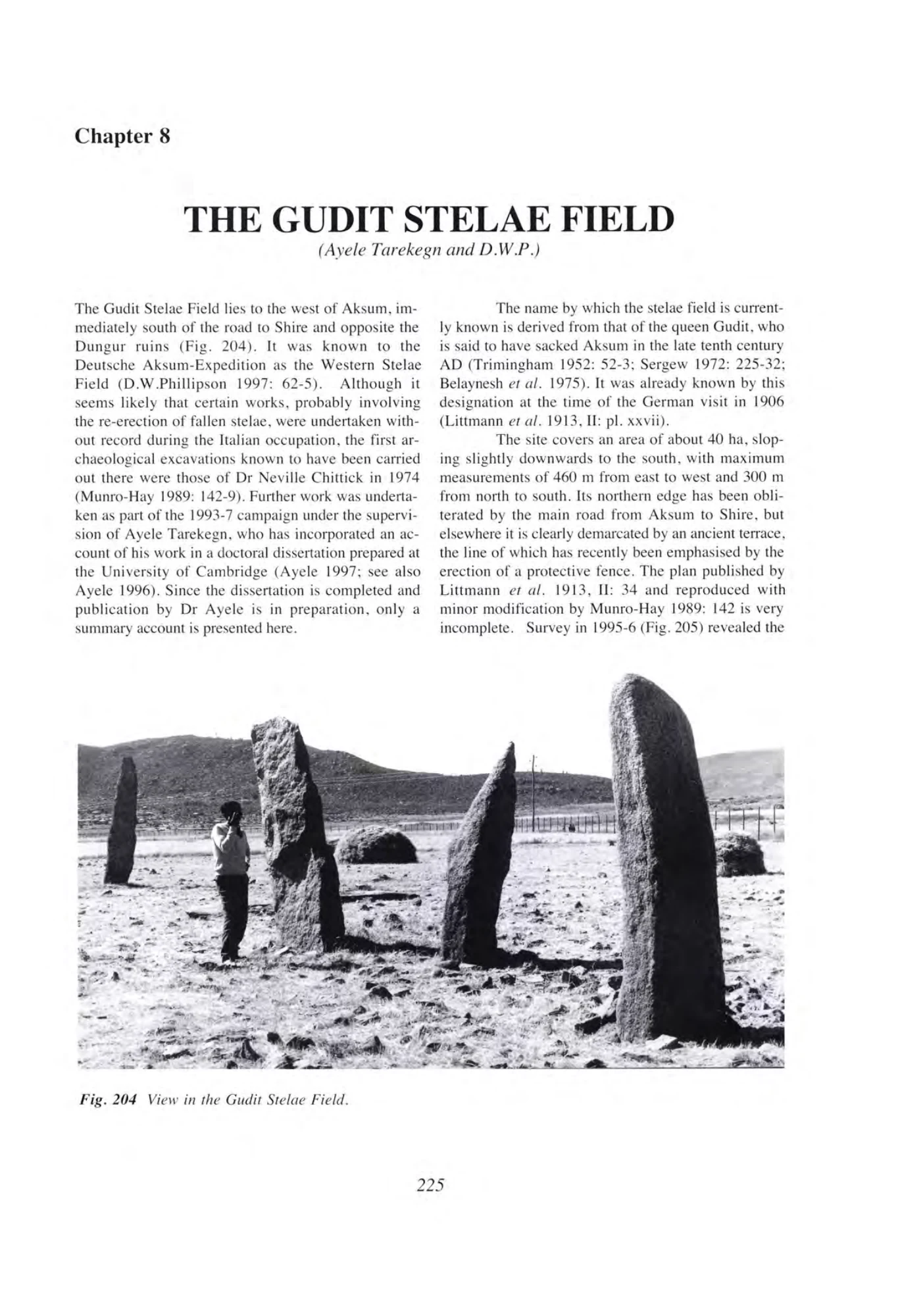 Archaeology at Aksum, Ethiopia, 1993-7, Volume I — illustrated page 244