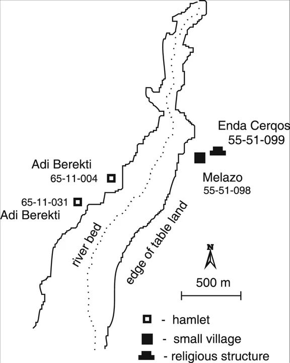 Changing Settlement Patterns in the Aksum-Yeha Region of Ethiopia: 700 BC - AD 850 — illustration 1, PDF page 86