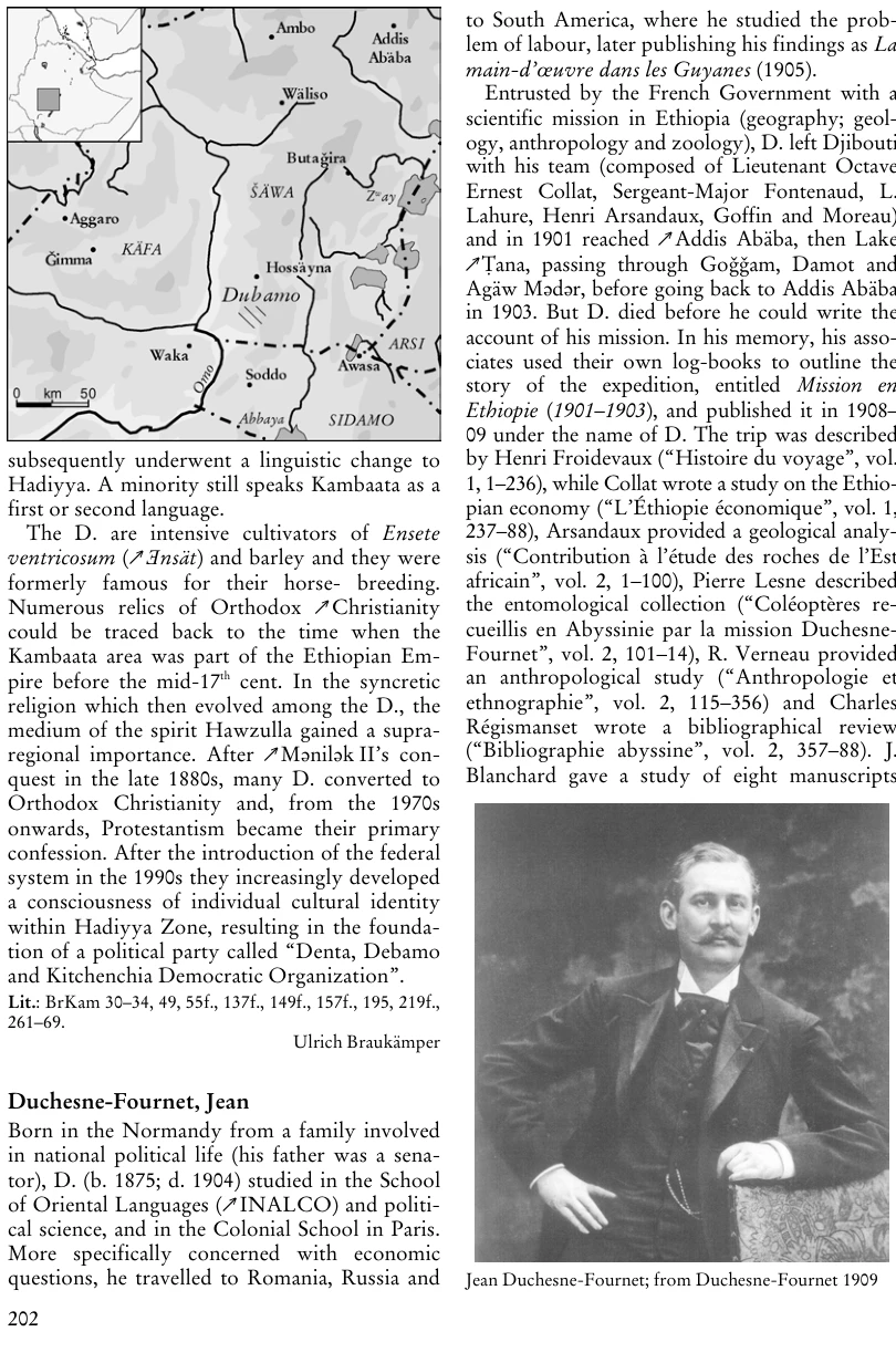 Illustrations, Encyclopaedia Aethiopica volume 2, PDF page 238