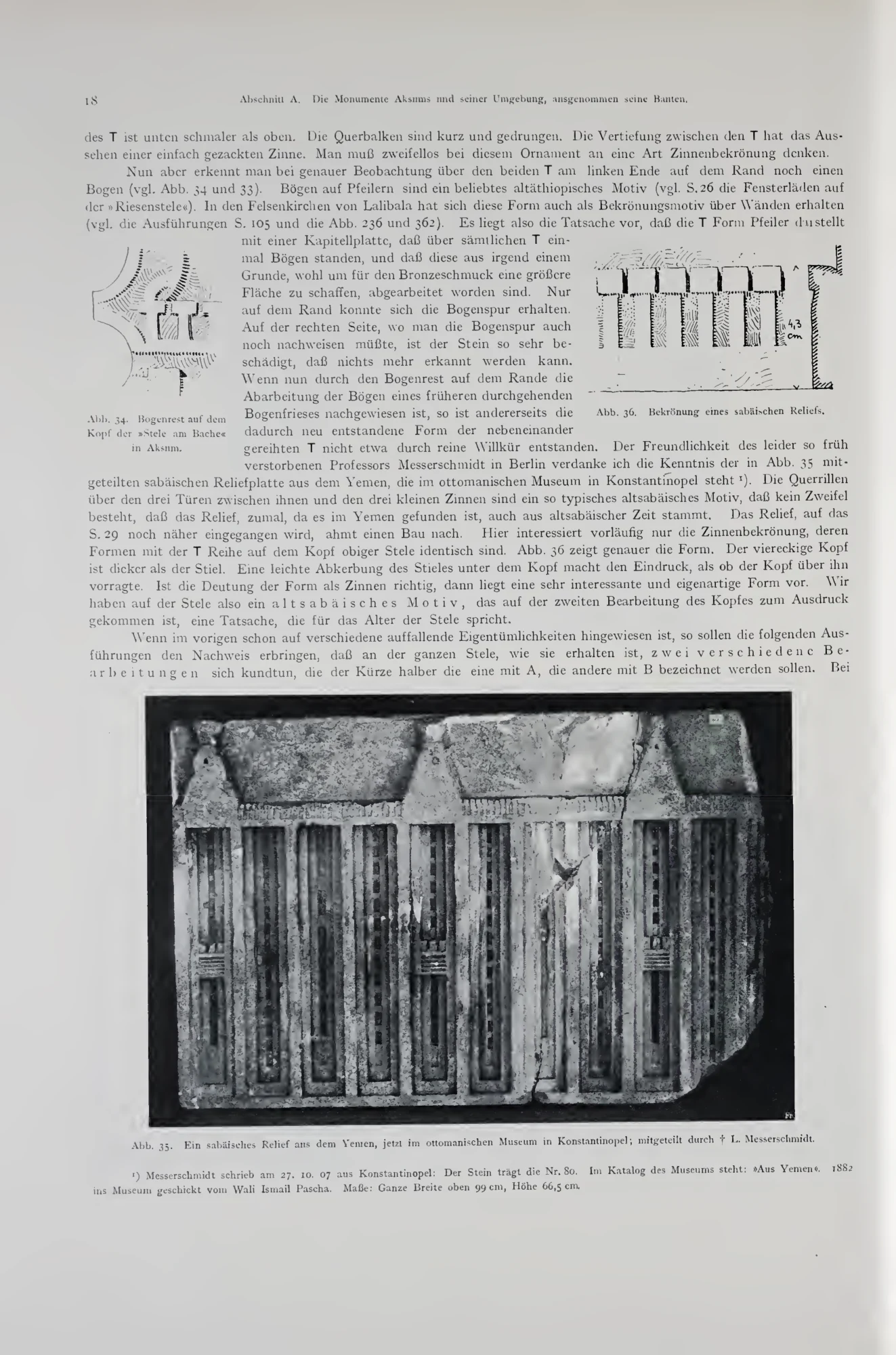 Deutsche Aksum-Expedition, Band II: Ältere Denkmäler Nordabessiniens — illustrated page 28