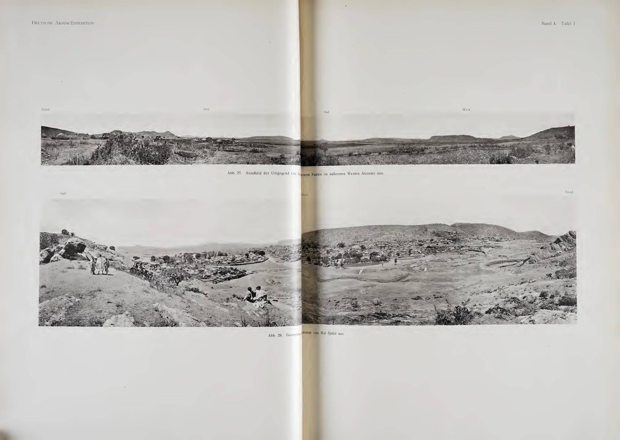 Deutsche Aksum-Expedition, Band I: Reisebericht der Expedition, Topographie und Geschichte Aksums — illustrated page 72