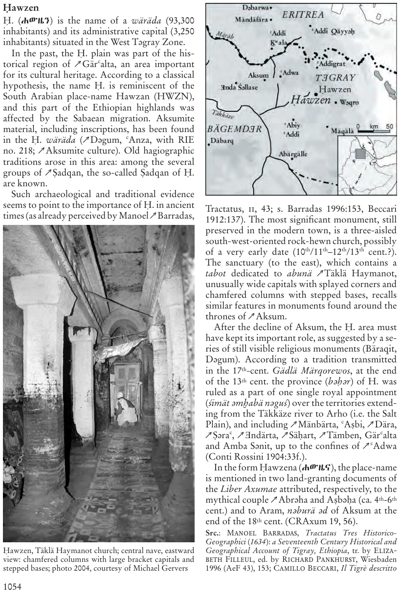 Illustrations, Encyclopaedia Aethiopica volume 2, PDF page 1088