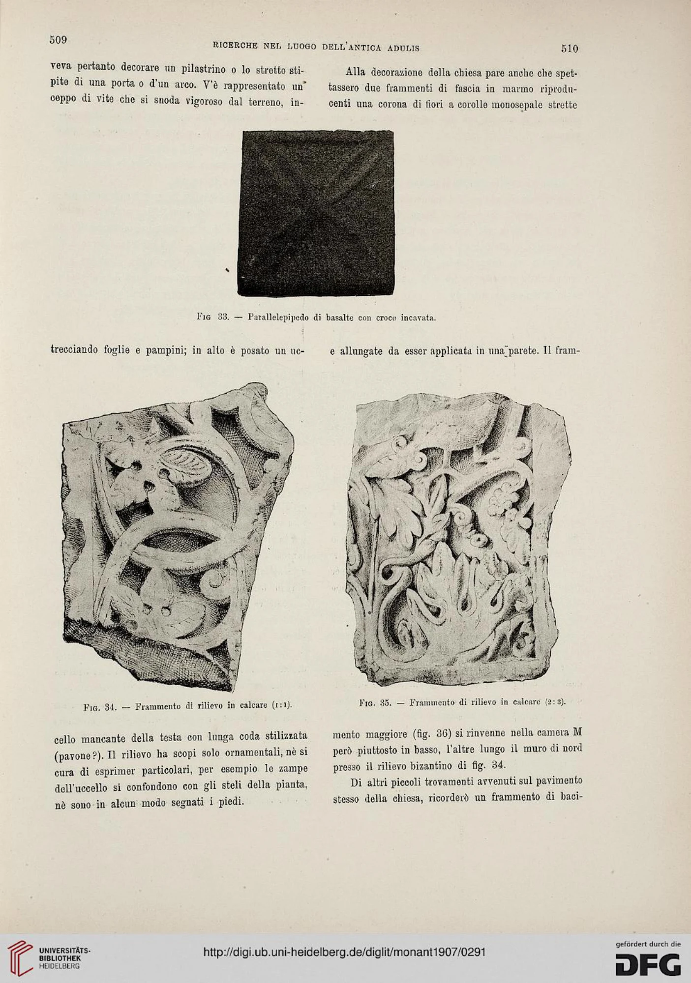 Ricerche nel luogo dell'antica Adulis (Colonia Eritrea) — illustrated page 38
