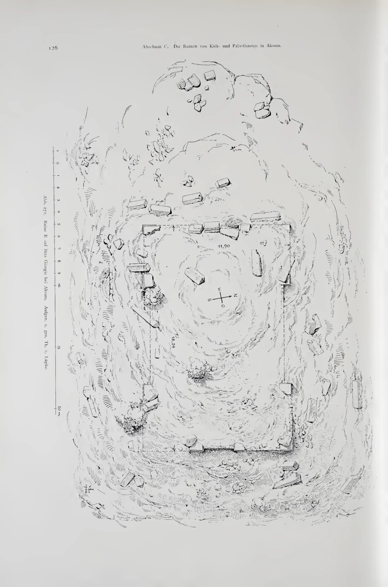 Deutsche Aksum-Expedition, Band II: Ältere Denkmäler Nordabessiniens — illustrated page 136