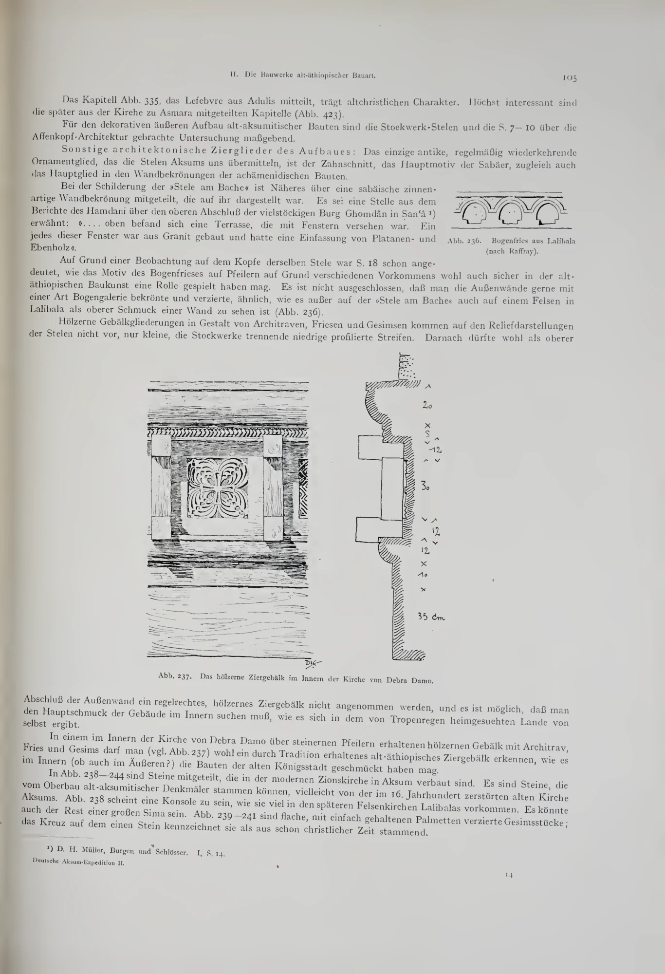 Deutsche Aksum-Expedition, Band II: Ältere Denkmäler Nordabessiniens — illustrated page 115