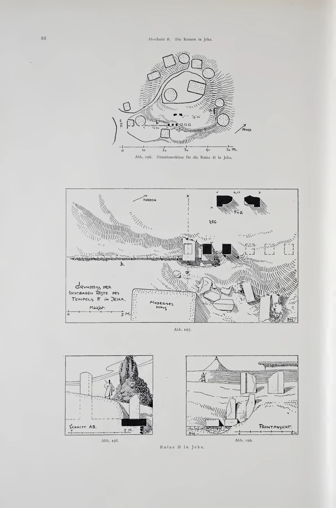 Deutsche Aksum-Expedition, Band II: Ältere Denkmäler Nordabessiniens — illustrated page 98