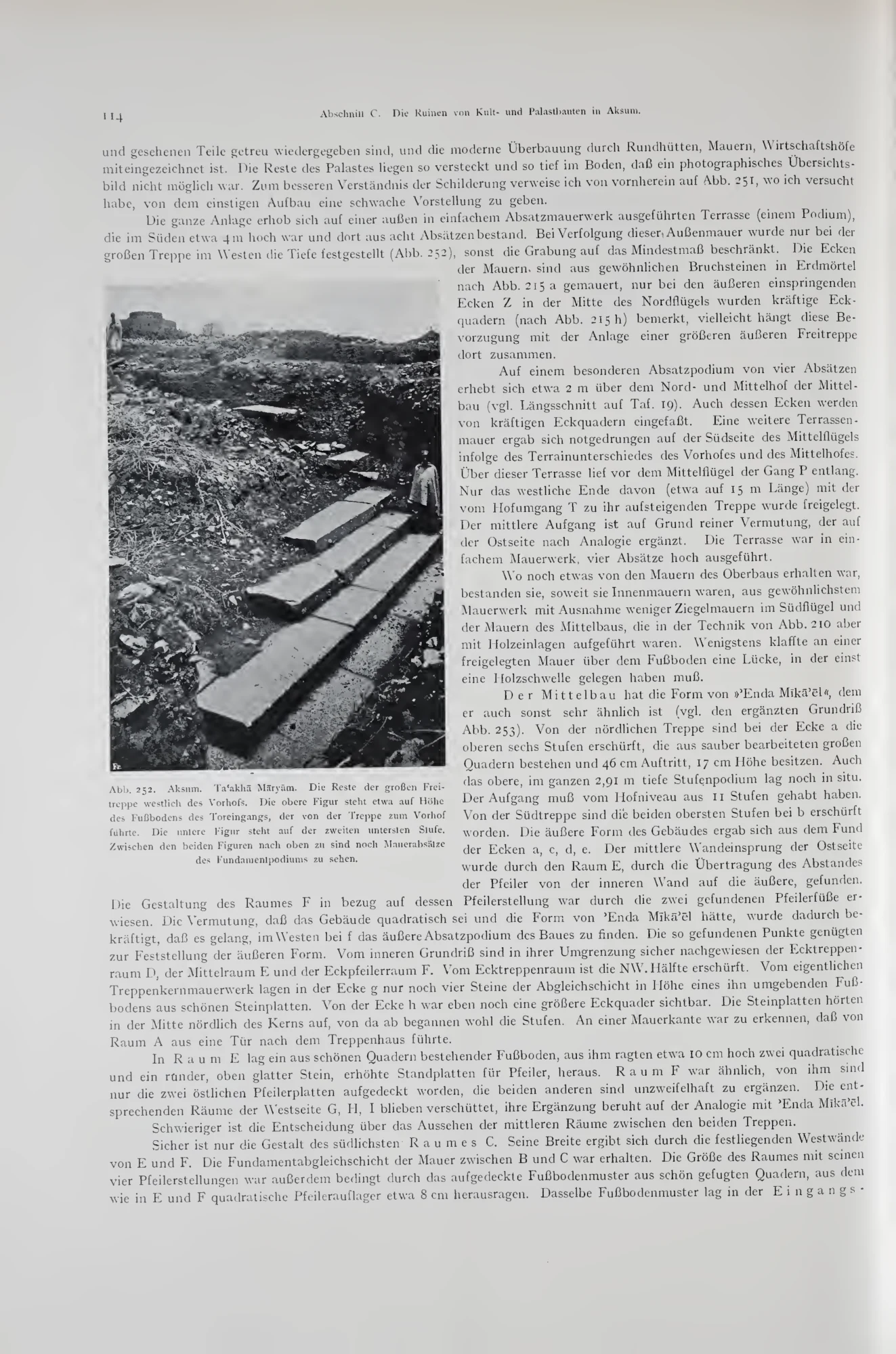 Deutsche Aksum-Expedition, Band II: Ältere Denkmäler Nordabessiniens — illustrated page 124