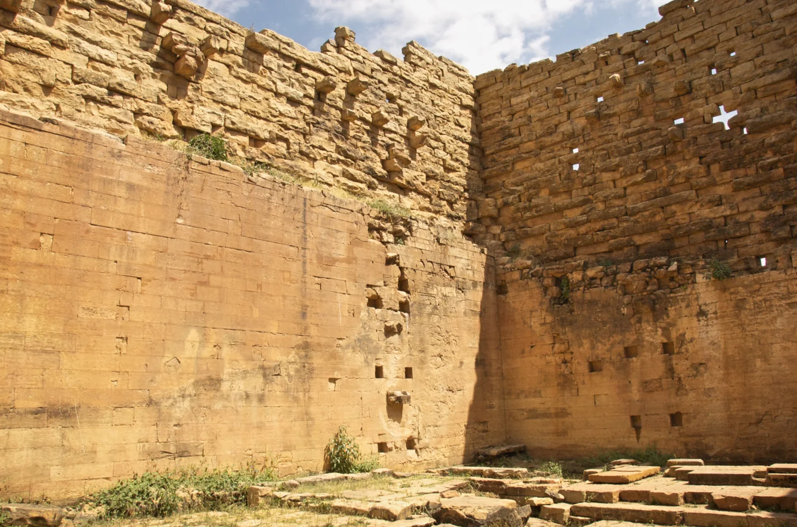 Interior, Temple of the Moon, Yeha, Ethiopia