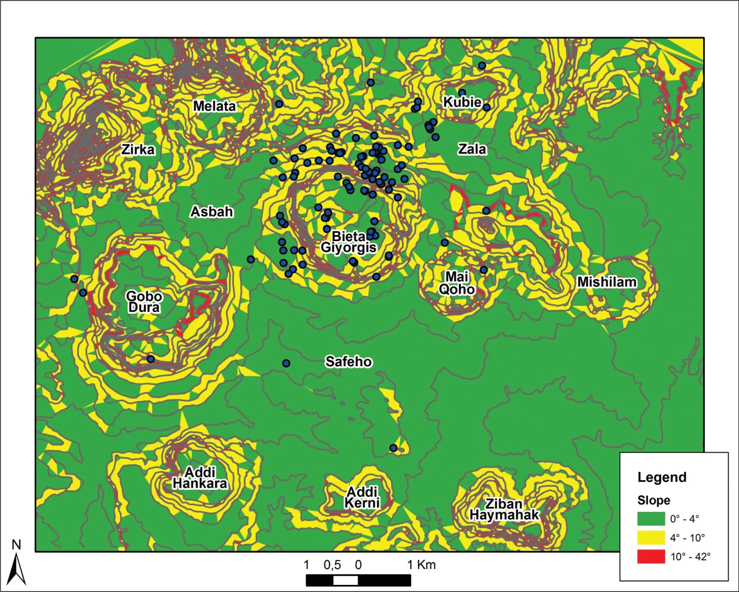 Ancient Settlement Patterns in the Area of Aksum (Tigray, Northern Ethiopia) – Ca. 900 BCE–800/850 CE — illustration 1, PDF page 57