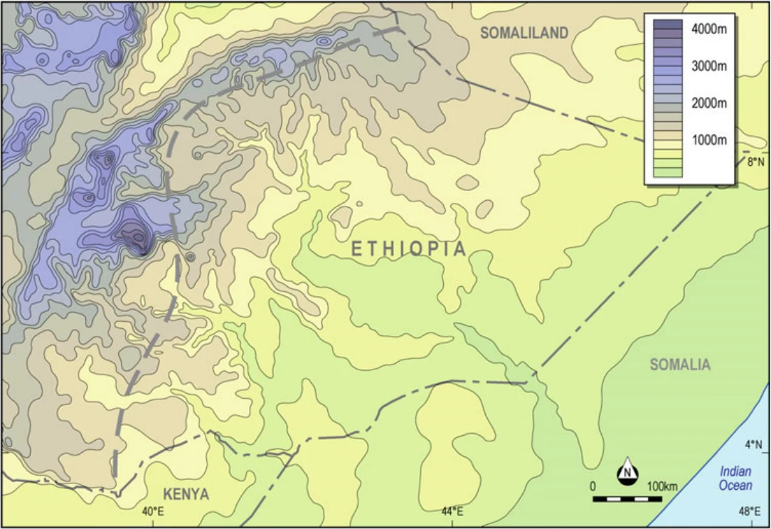 Landscapes and Landforms of Ethiopia — illustration 1, PDF page 326