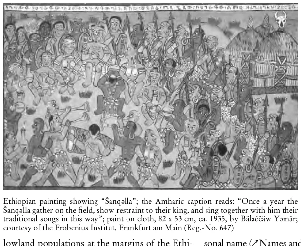 Illustration, Encyclopaedia Aethiopica volume 4, PDF page 553