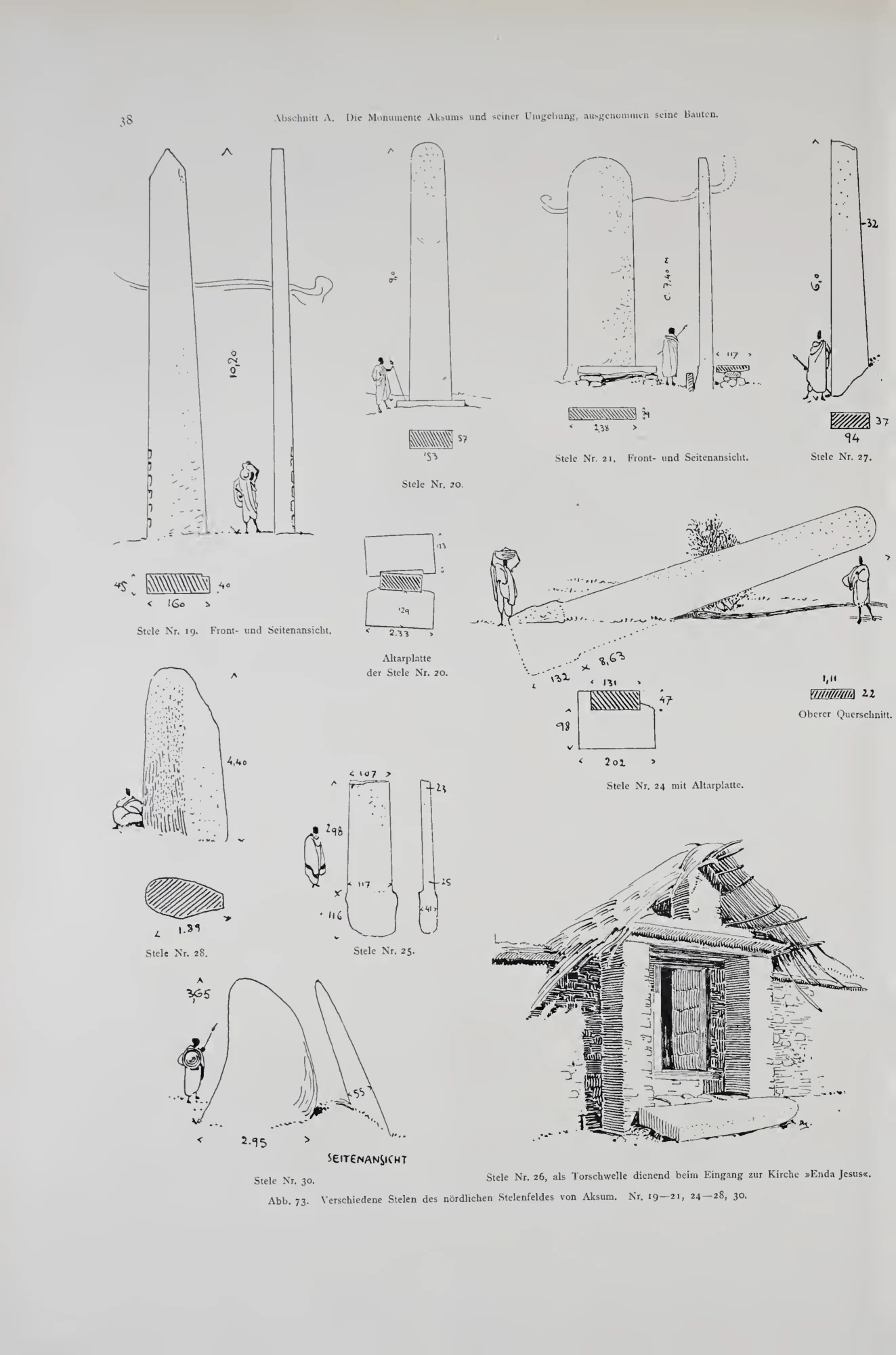Deutsche Aksum-Expedition, Band II: Ältere Denkmäler Nordabessiniens — illustrated page 48