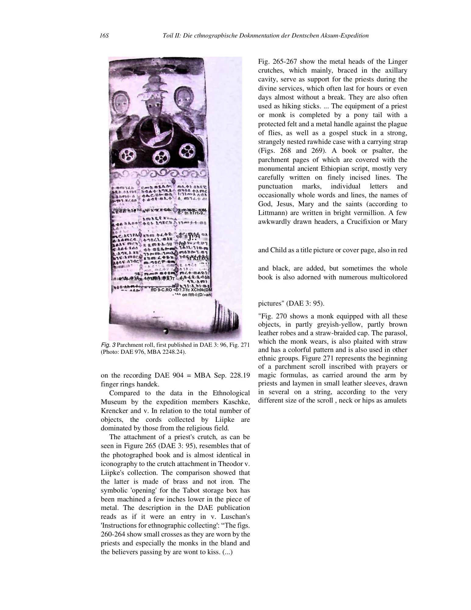 In Imperial Order: The German Aksum Expedition 1906 under Enno Littmann, Volume 3: Ethnographic, church-historical and archaeological-historical investigations — illustrated page 172