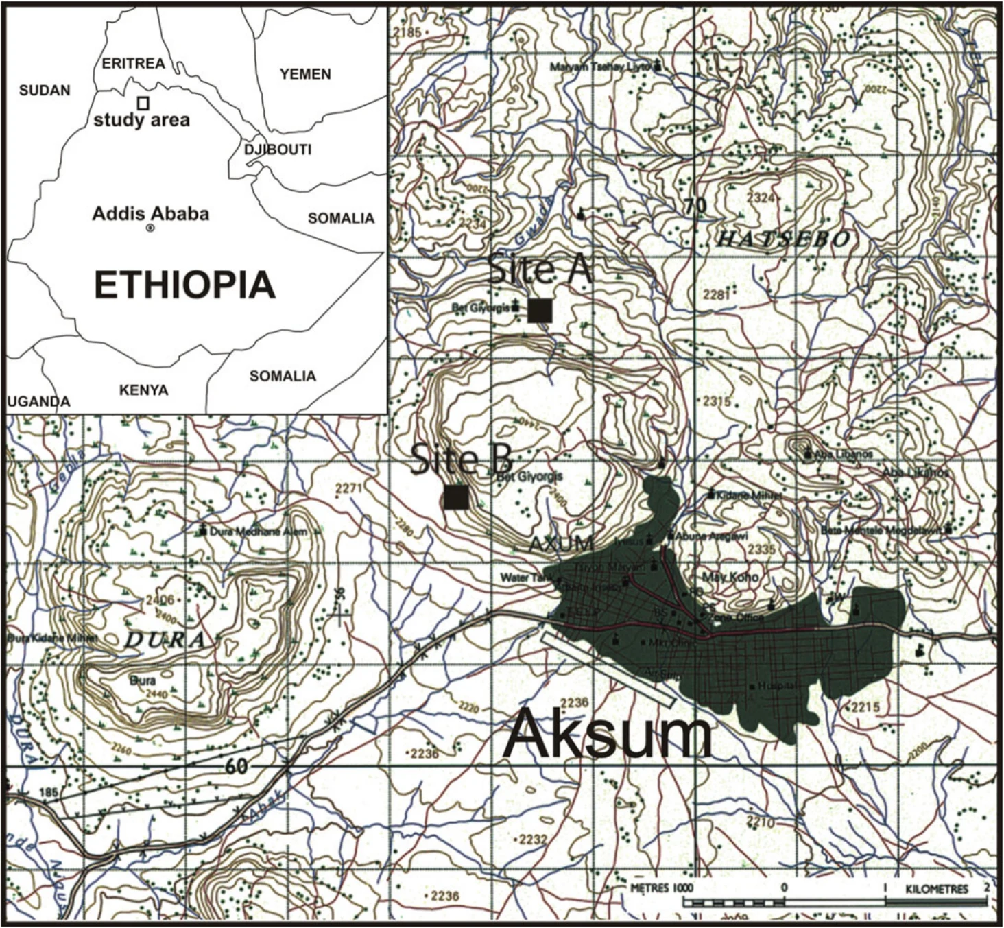 Landscapes and Landforms of Ethiopia — illustration 1, PDF page 153