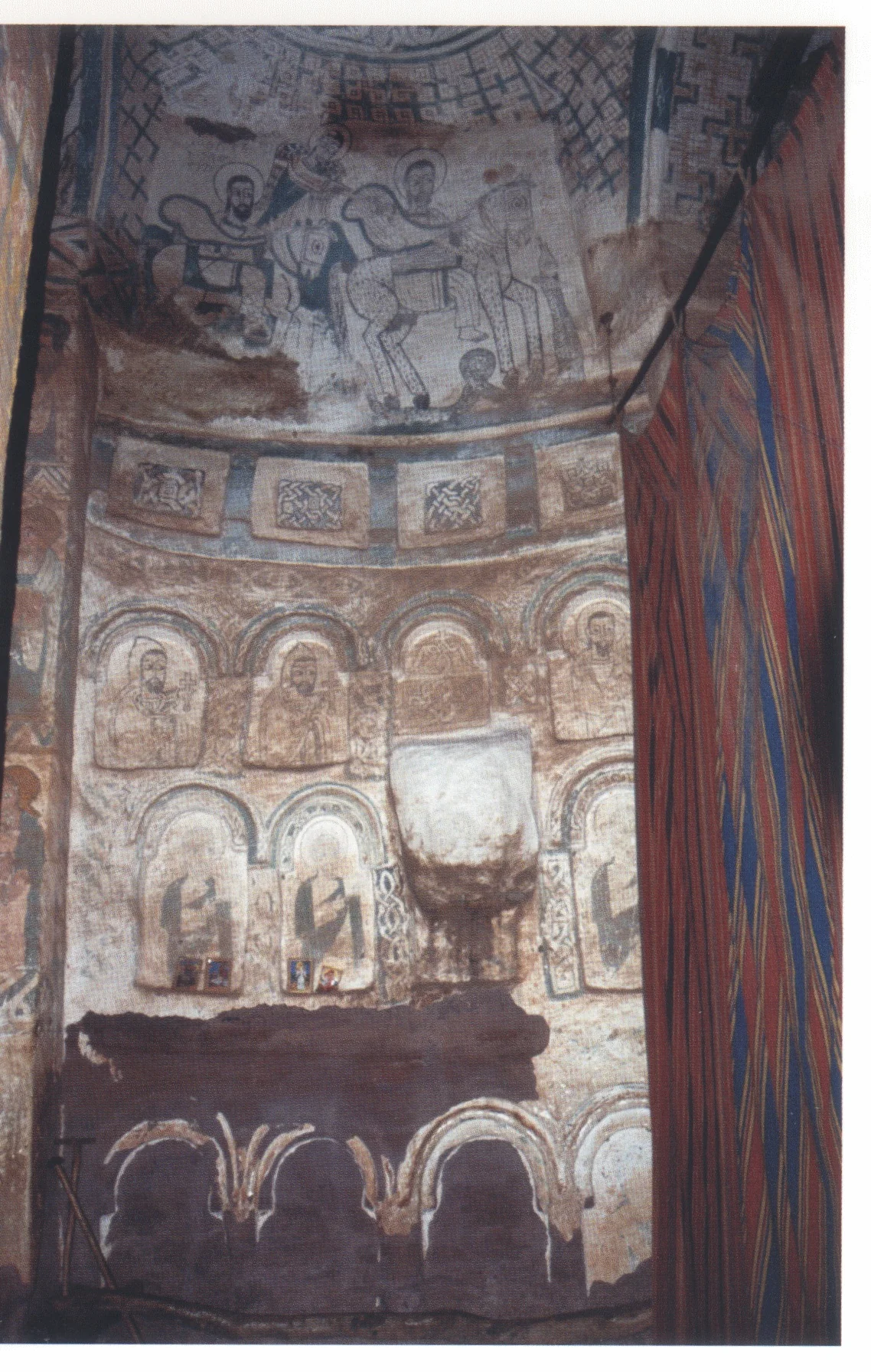 Maryam Debra Tsion, arcaded wall of the north aisle’s central bay, 2006.