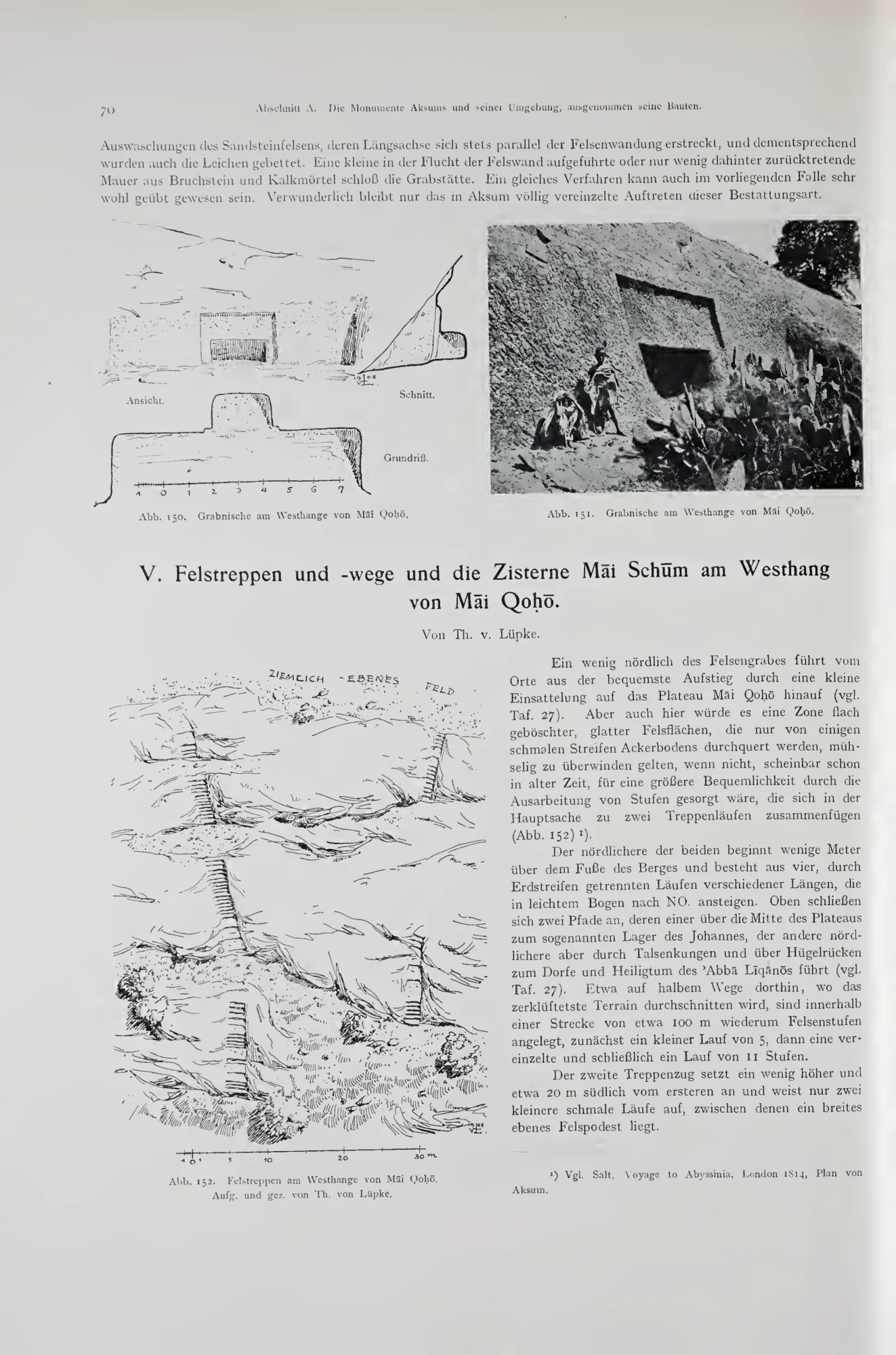 Deutsche Aksum-Expedition, Band II: Ältere Denkmäler Nordabessiniens — illustrated page 80