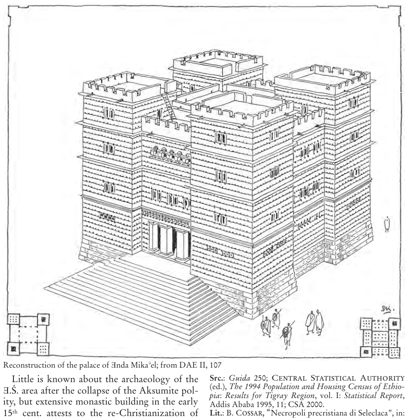 Illustration, Encyclopaedia Aethiopica volume 2, PDF page 327