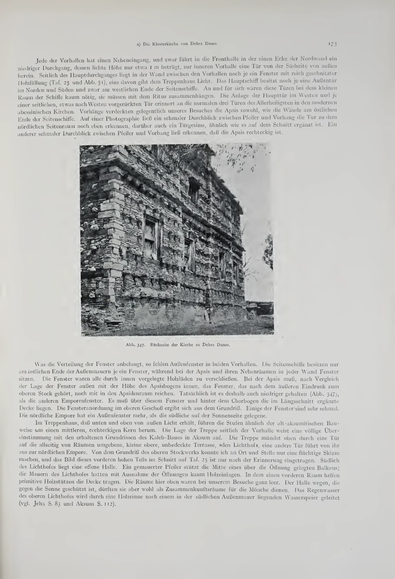 Deutsche Aksum-Expedition, Band II: Ältere Denkmäler Nordabessiniens — illustrated page 183
