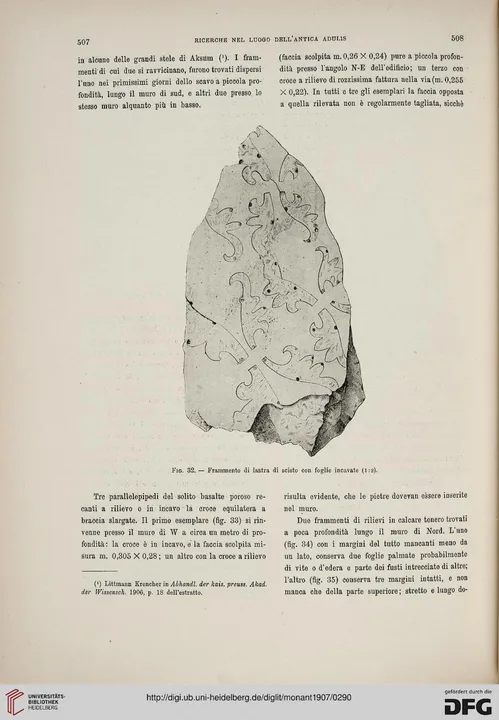 Ricerche nel luogo dell'antica Adulis (Colonia Eritrea) — illustrated page 37