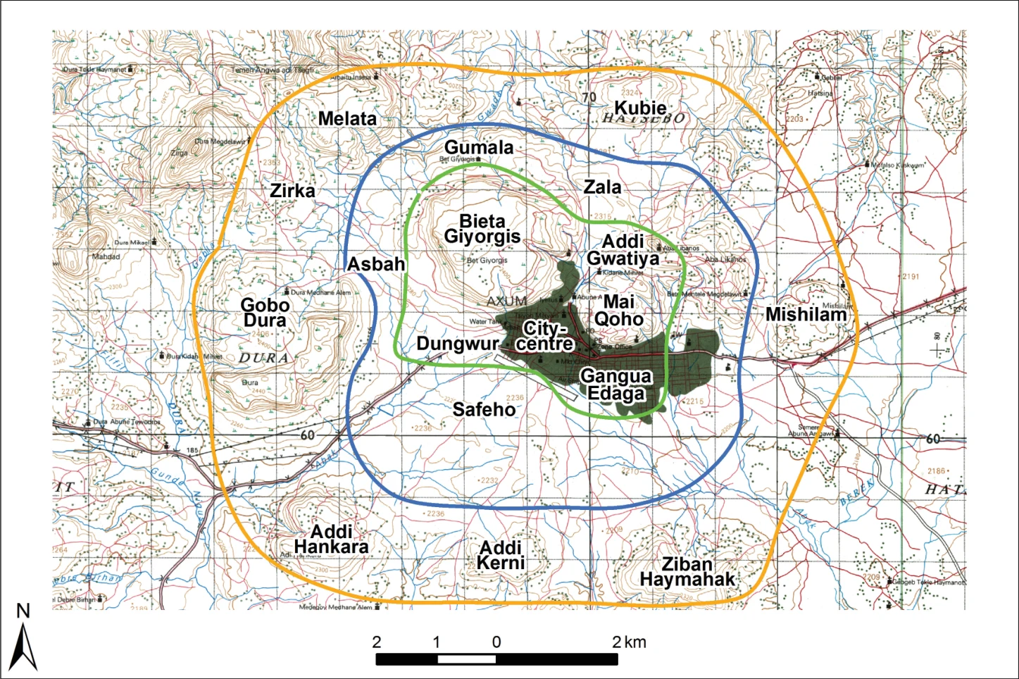 Ancient Settlement Patterns in the Area of Aksum (Tigray, Northern Ethiopia) – Ca. 900 BCE–800/850 CE — illustration 1, PDF page 51