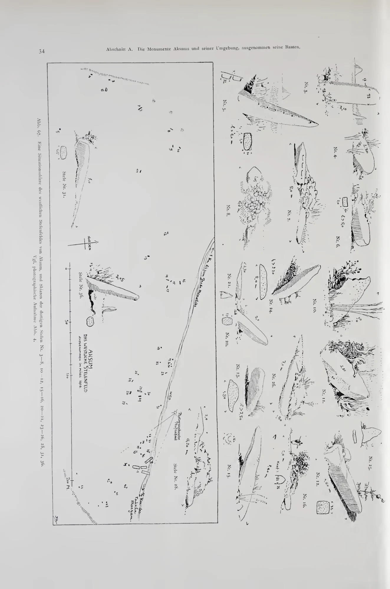 Deutsche Aksum-Expedition, Band II: Ältere Denkmäler Nordabessiniens — illustrated page 44