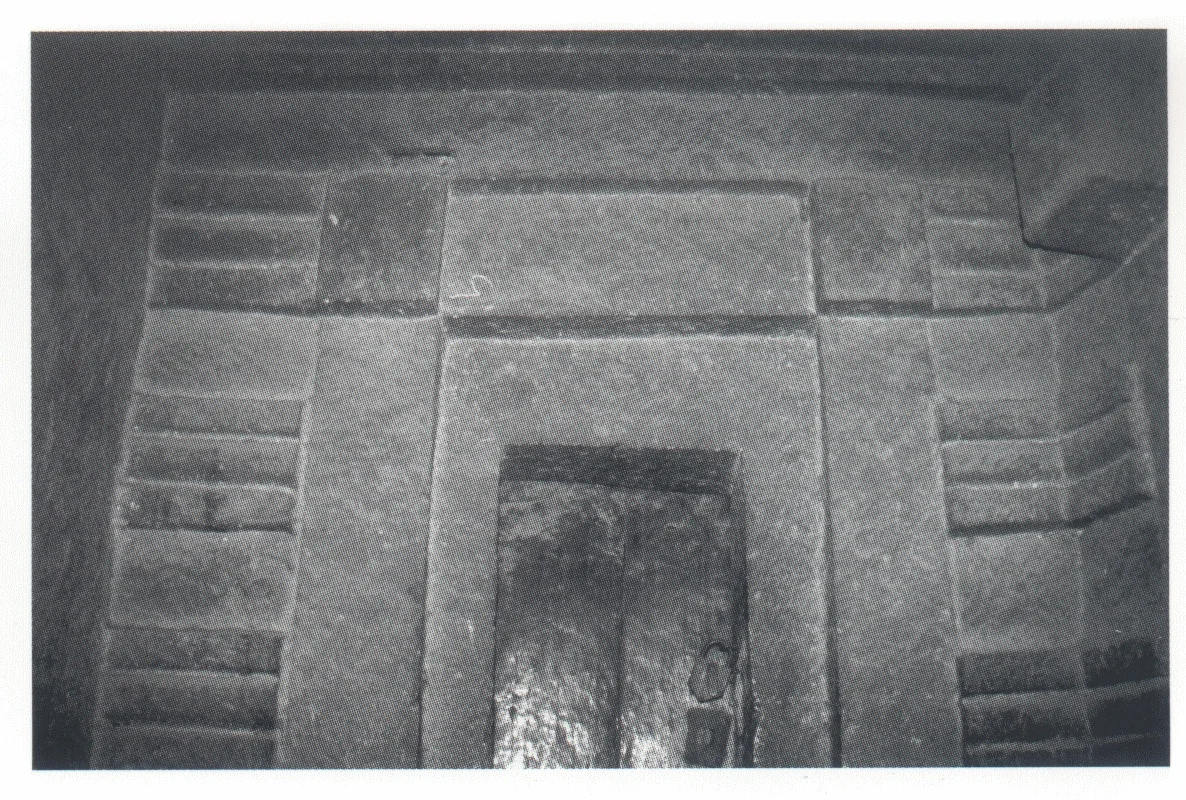Beta Emmanuel, the interior of the west door, 1997.