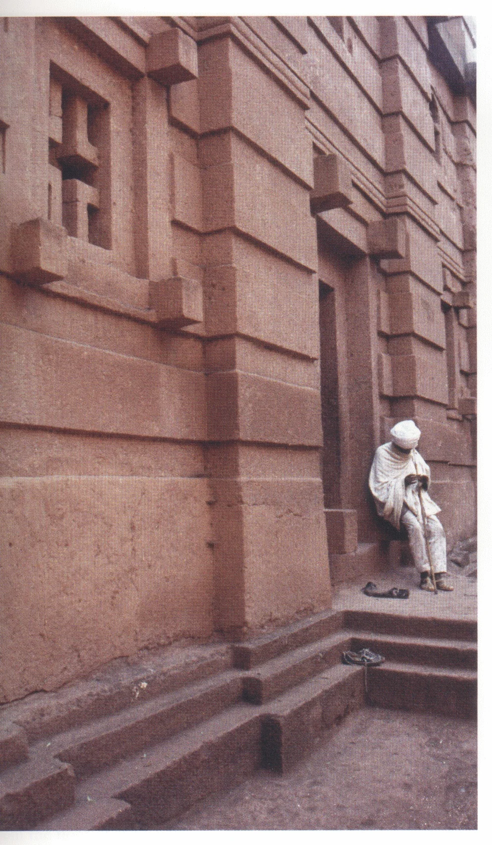 Beta Emmanuel, the exterior of the west door, 1998.