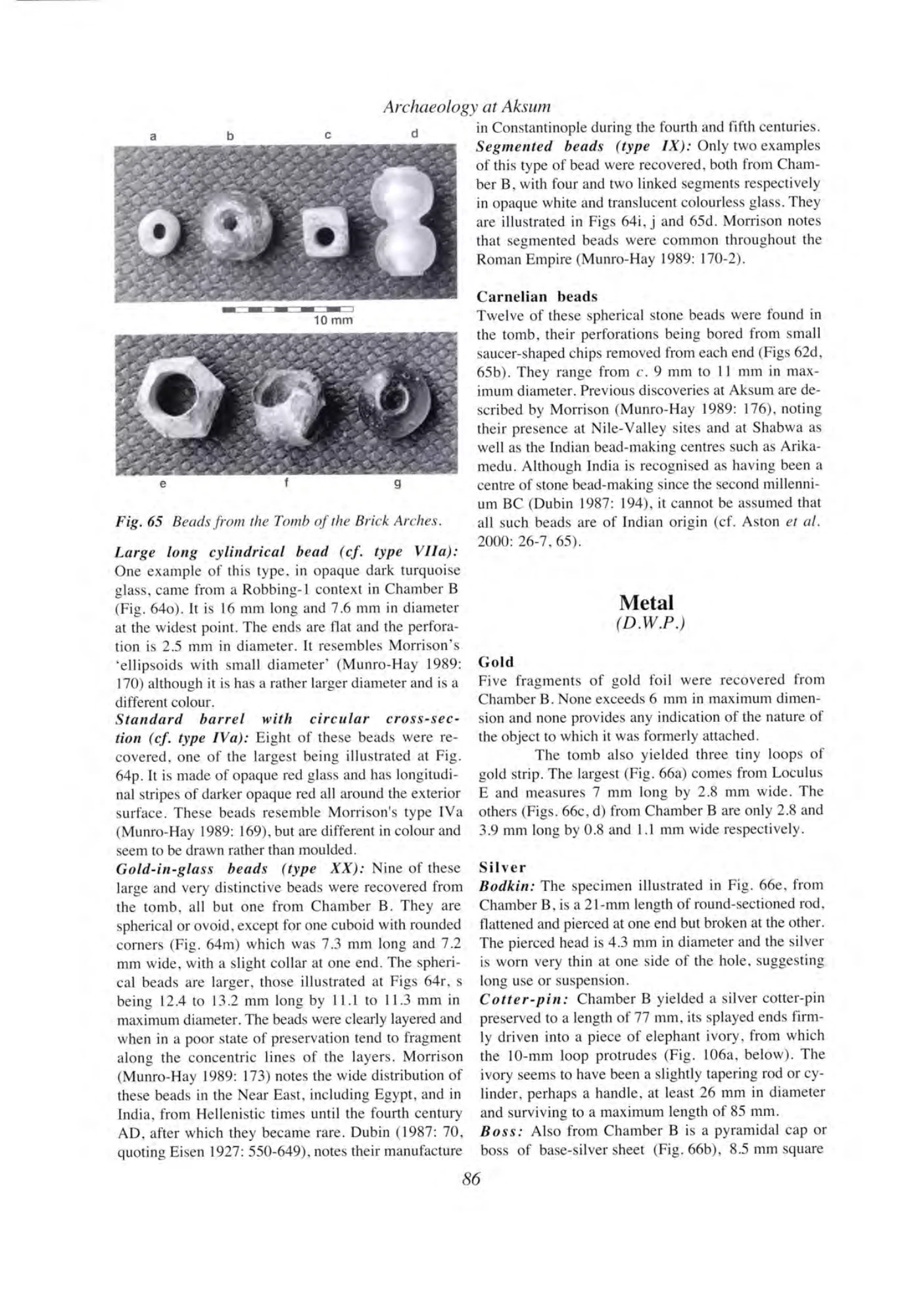 Archaeology at Aksum, Ethiopia, 1993-7, Volume I — illustrated page 103