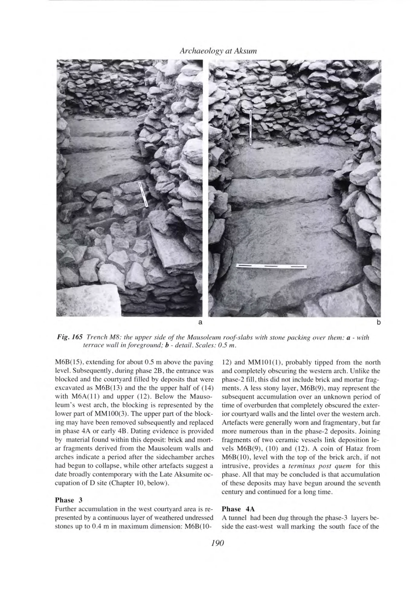 Archaeology at Aksum, Ethiopia, 1993-7, Volume I — illustrated page 209