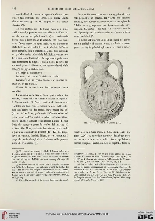 Ricerche nel luogo dell'antica Adulis (Colonia Eritrea) — illustrated page 52