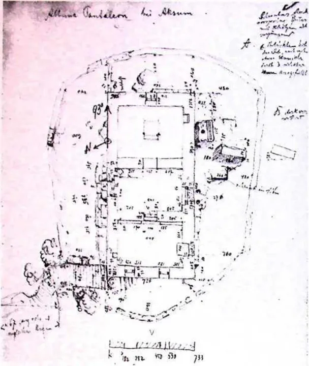 In Imperial Order: The German Aksum Expedition 1906 under Enno Littmann, Volume 3: Ethnographic, church-historical and archaeological-historical investigations — illustration 1, PDF page 80