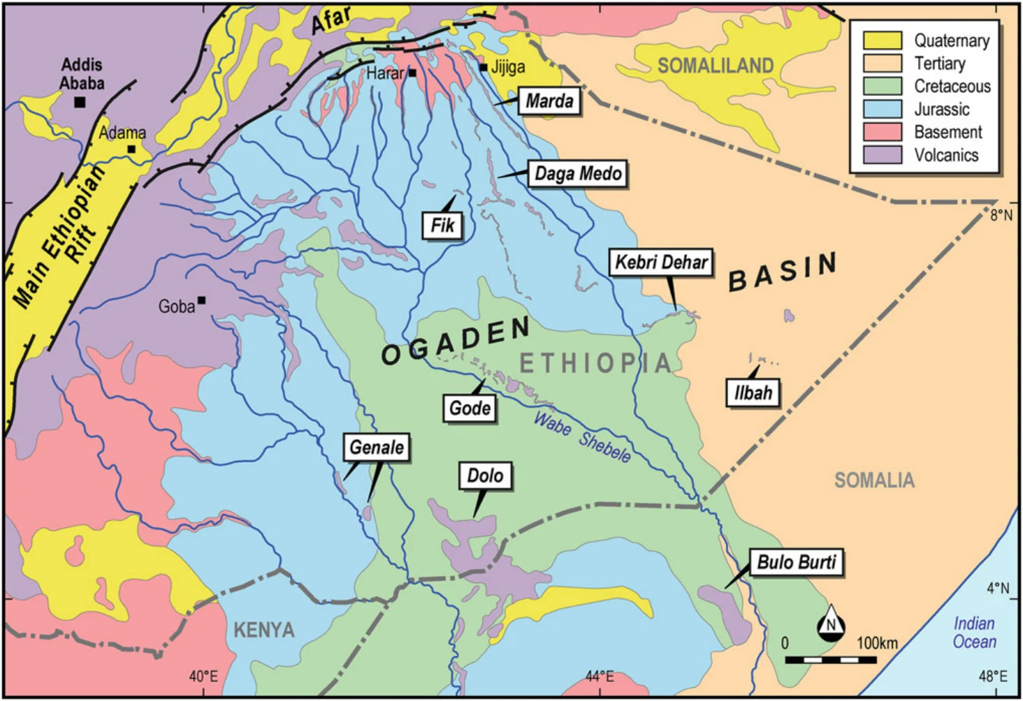 Landscapes and Landforms of Ethiopia — illustration 1, PDF page 328
