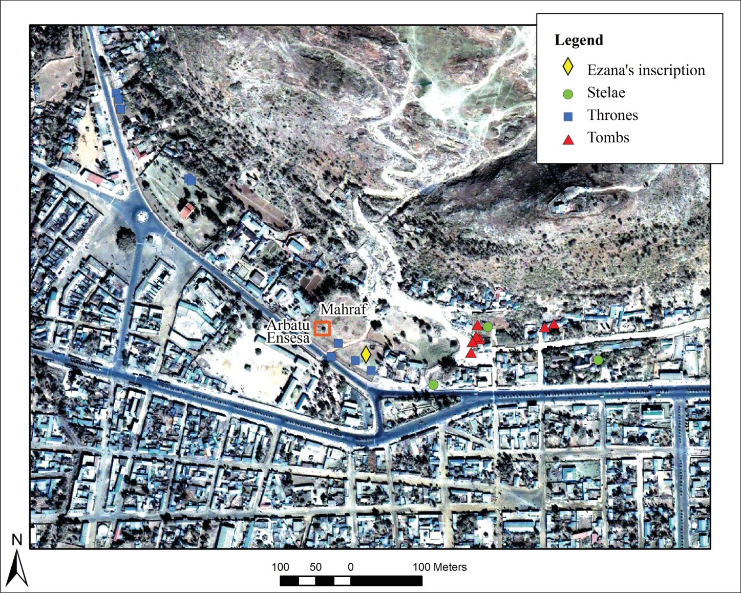 Ancient Settlement Patterns in the Area of Aksum (Tigray, Northern Ethiopia) – Ca. 900 BCE–800/850 CE — illustration 1, PDF page 95