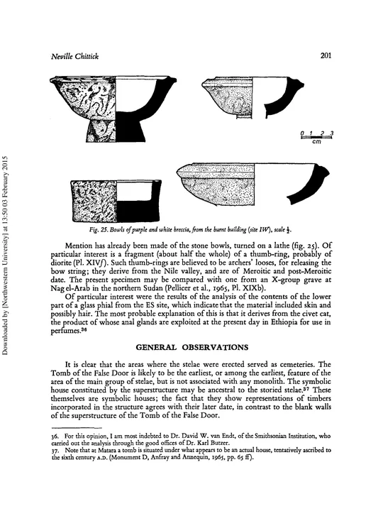 Excavations at Aksum, 1973–4: a Preliminary Report — illustrated page 54