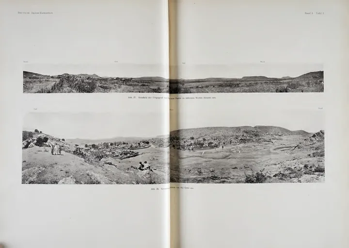 Deutsche Aksum-Expedition, Band I: Reisebericht der Expedition, Topographie und Geschichte Aksums — illustrated page 72