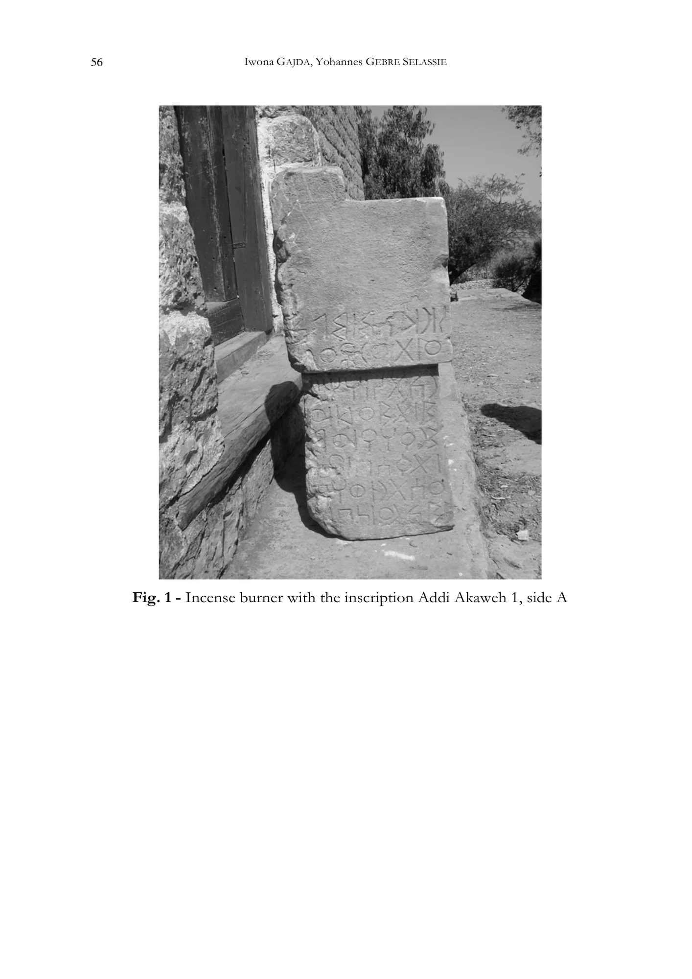DM'T - A Pre-Aksumite Inscribed Incense Burner and Some Architectural Ornaments from Addi Akaweh (Tigrai, Ethiopia) — PDF page 9