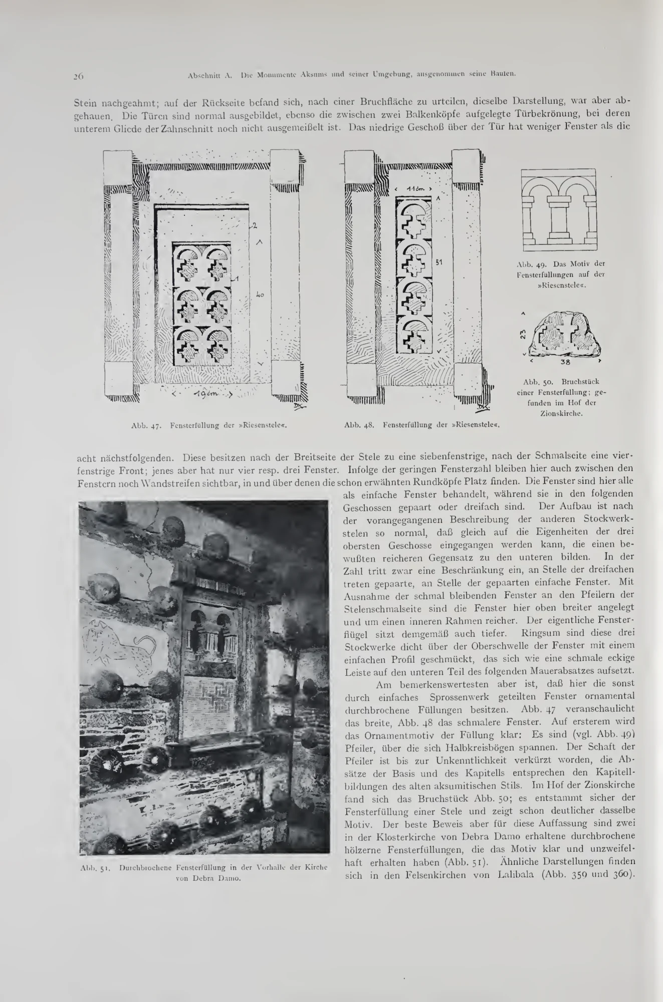 Deutsche Aksum-Expedition, Band II: Ältere Denkmäler Nordabessiniens — illustrated page 36