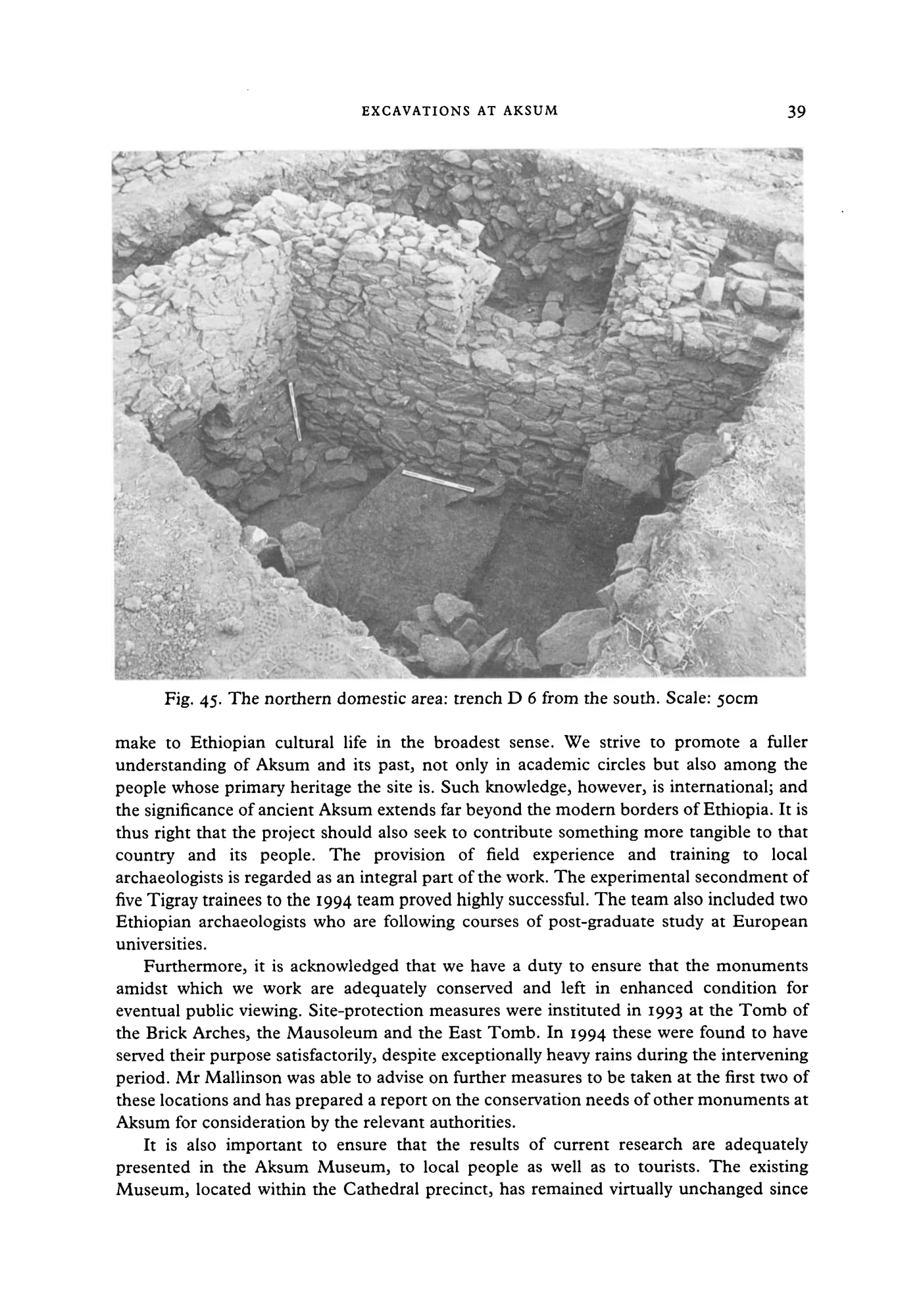 Excavations at Aksum, Ethiopia, 1993-4 — illustrated page 39