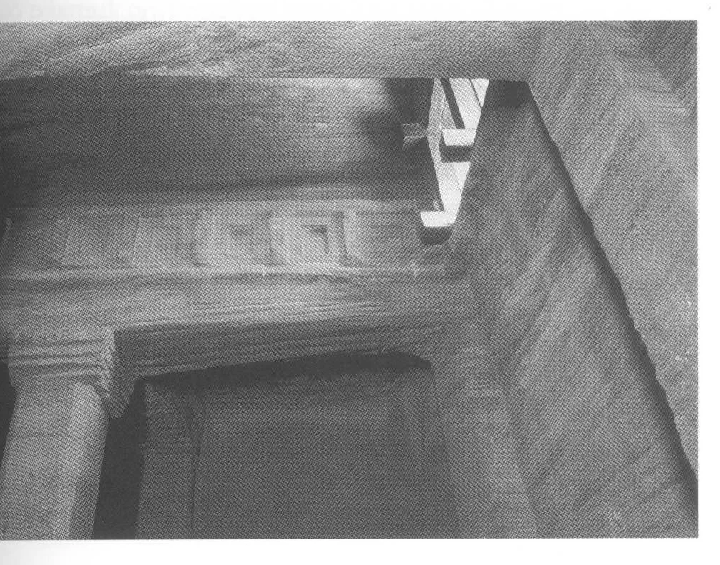Mika’el Amba, the eastern side of the south ‘transept’, 2006.