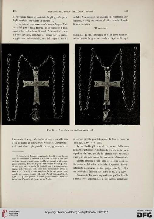 Ricerche nel luogo dell'antica Adulis (Colonia Eritrea) — illustrated page 28