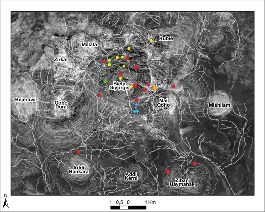 Ancient Settlement Patterns in the Area of Aksum (Tigray, Northern Ethiopia) – Ca. 900 BCE–800/850 CE — illustration 2, PDF page 72