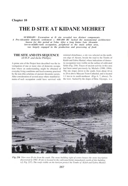 Archaeology at Aksum, Ethiopia, 1993-7, Volume II — illustrated page 14