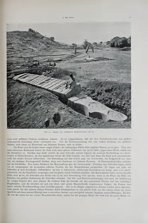 Deutsche Aksum-Expedition, Band II: Ältere Denkmäler Nordabessiniens — illustrated page 21