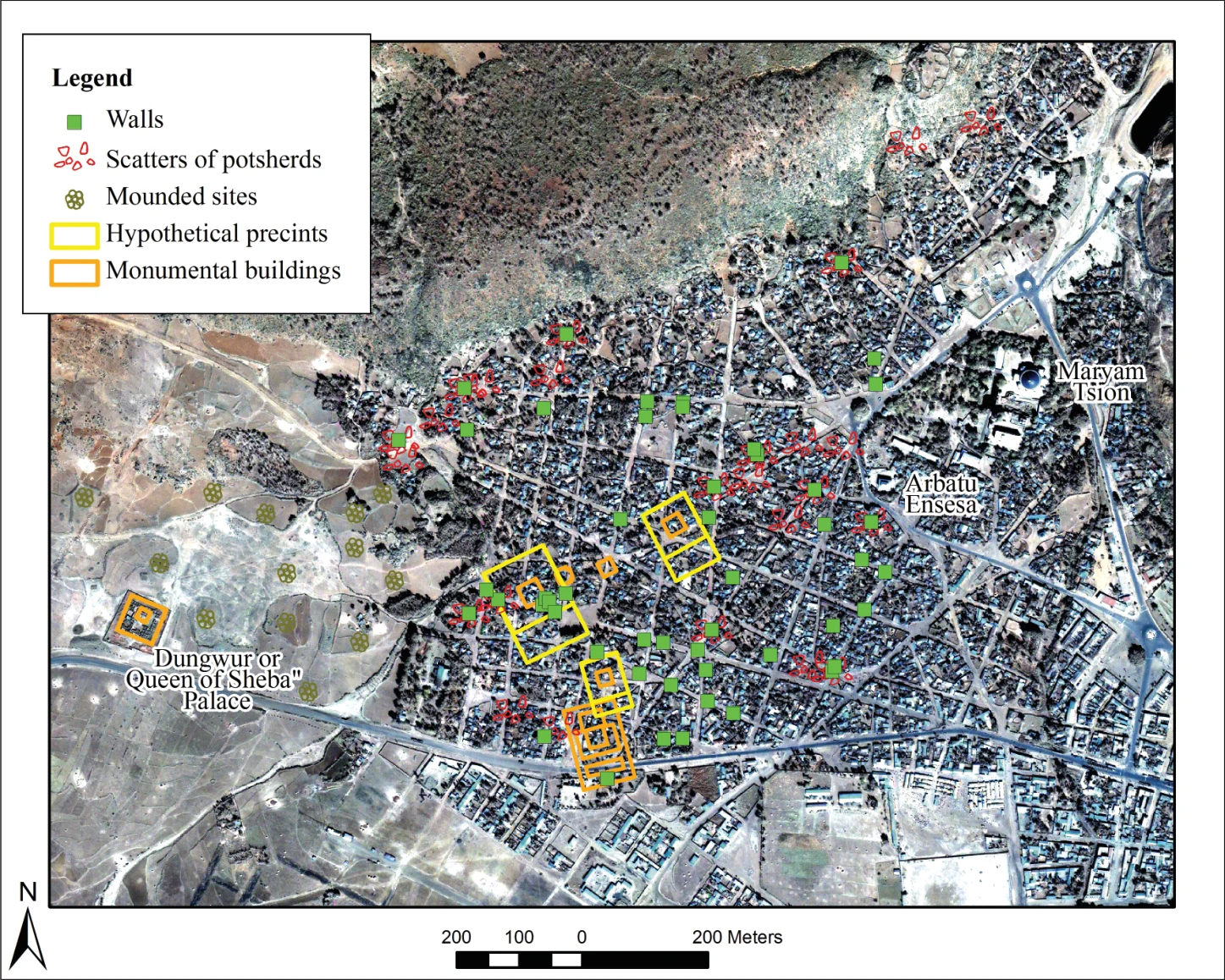 Ancient Settlement Patterns in the Area of Aksum (Tigray, Northern Ethiopia) – Ca. 900 BCE–800/850 CE — illustration 1, PDF page 94