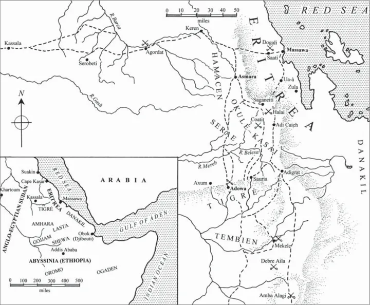 Armies of the Adowa Campaign 1896: The Italian Disaster in Ethiopia — illustration 1, PDF page 4