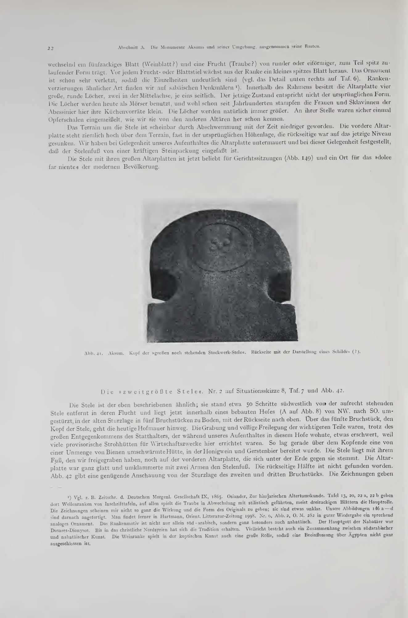Deutsche Aksum-Expedition, Band II: Ältere Denkmäler Nordabessiniens — illustrated page 32