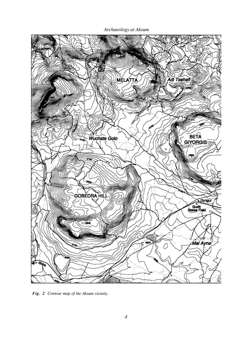 Archaeology at Aksum, Ethiopia, 1993-7, Volume I — illustrated page 21